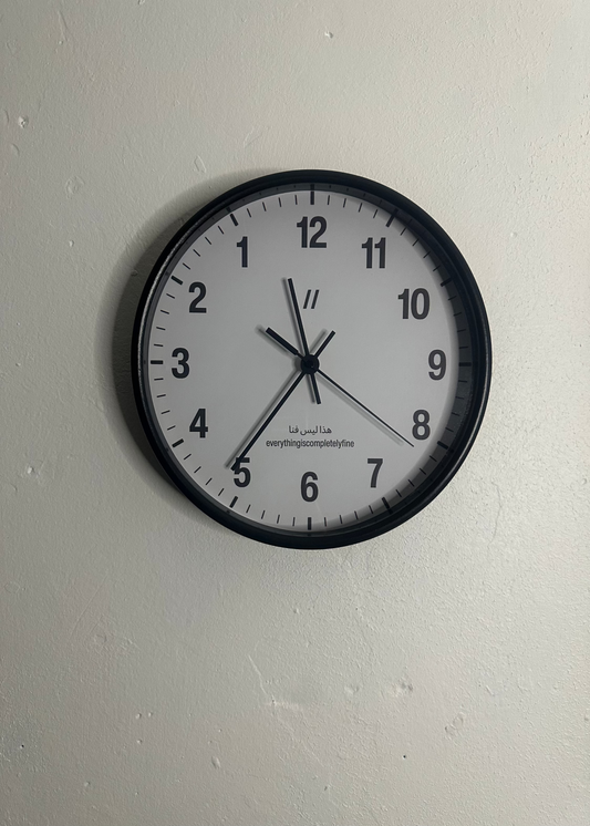 Object 005 // Counter Clock.